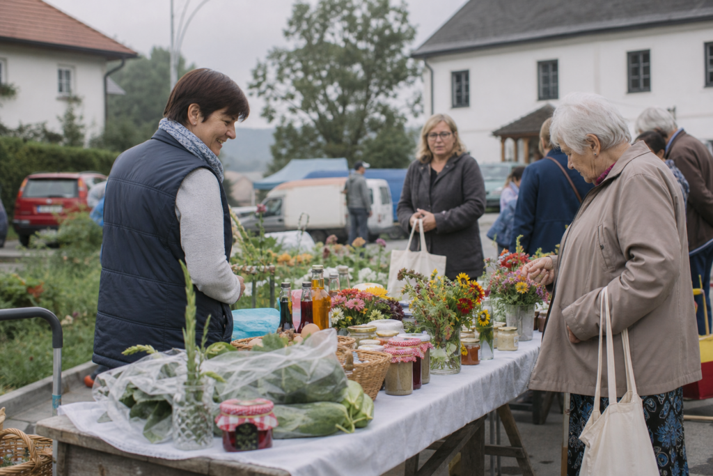 Stimmungsbild aus der fiktiven Gemeinde Musterdorf